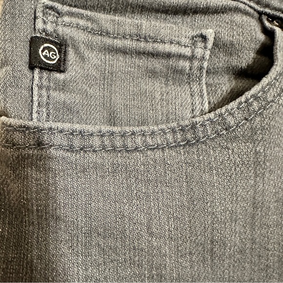 AG Slim Straight Leg Grey Jeans Stevie Ankle SZ 28R .EUC. No Flaws. - Picture 6 of 9